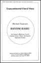 Bayom Hahu Unison choral sheet music cover